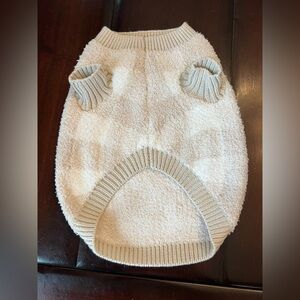 Small Dog Old Navy Cream Sweater (10-13 lbs)